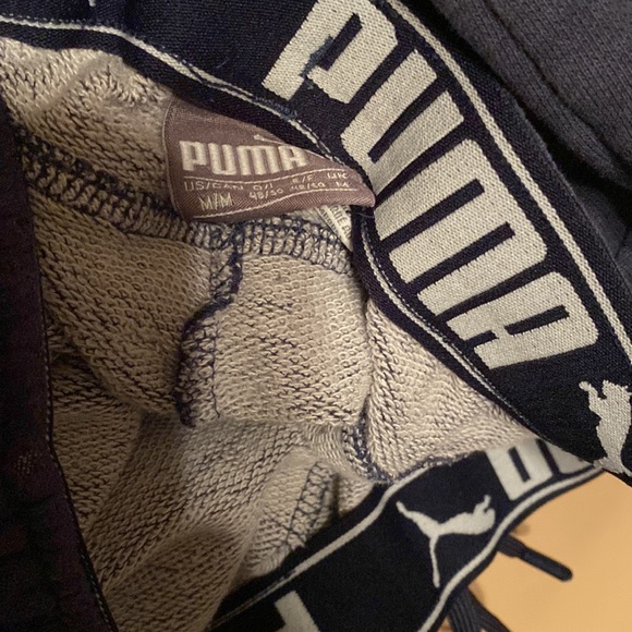 Puma Navy Blue Sweats - Medium - Picture 2 of 2